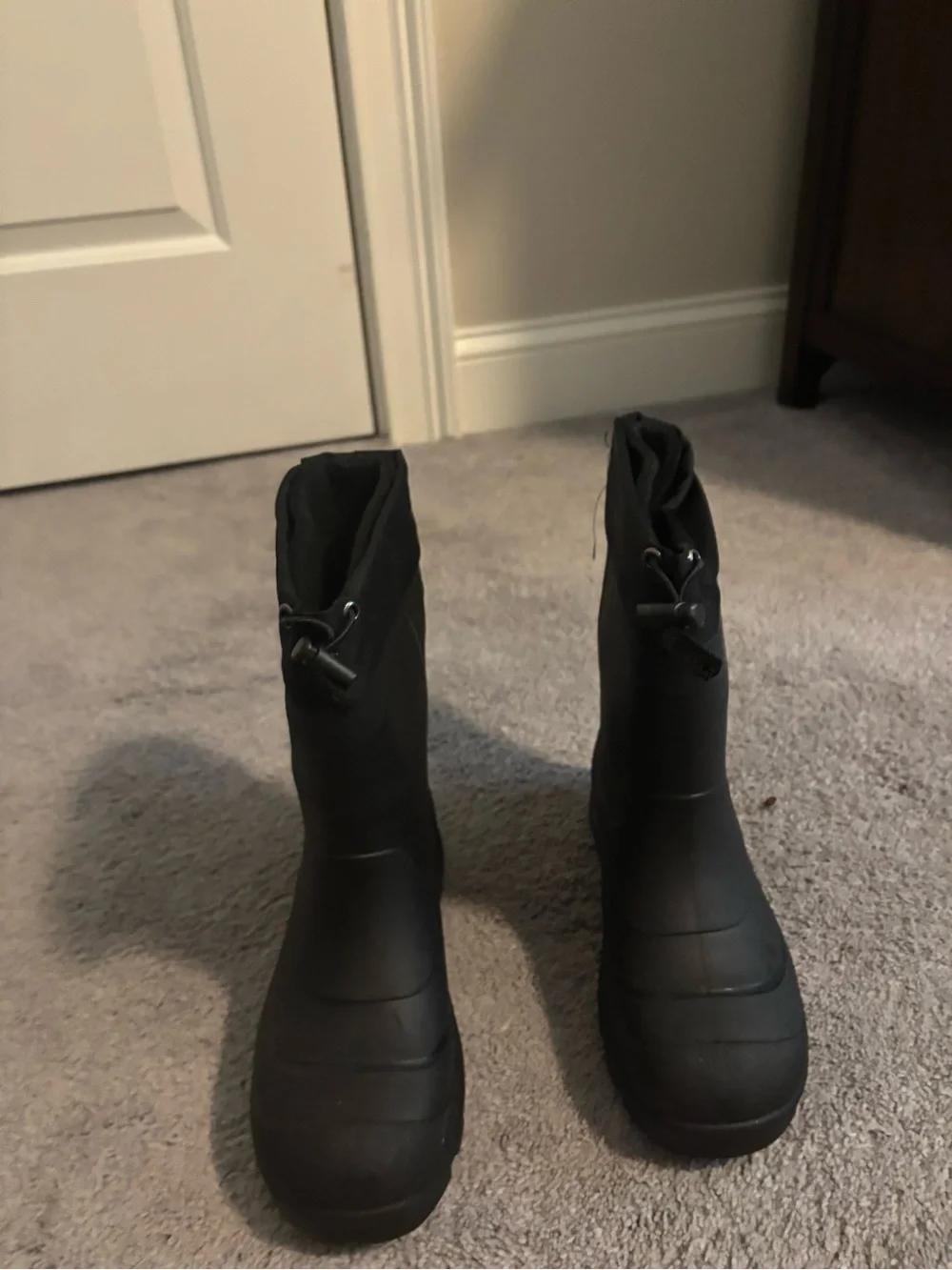 Kamik Kids Black Waterproof Snow Boots
